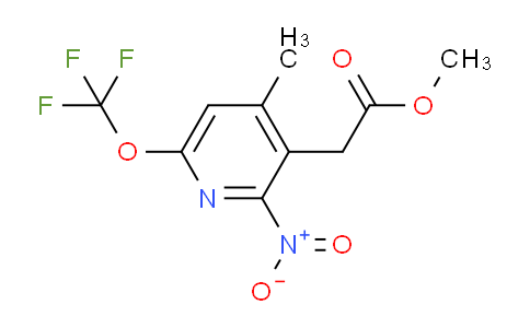 AM146272 | 1804484-18-1 | Methyl 4-methyl-2-nitro-6-(trifluoromethoxy)pyridine-3-acetate