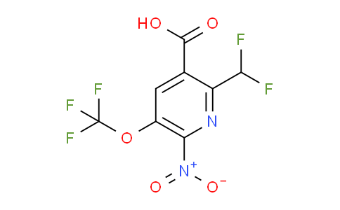 AM146274 | 1806049-33-1 | 2-(Difluoromethyl)-6-nitro-5-(trifluoromethoxy)pyridine-3-carboxylic acid
