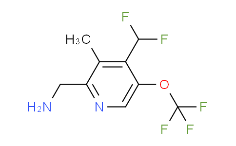 AM146288 | 1806164-54-4 | 2-(Aminomethyl)-4-(difluoromethyl)-3-methyl-5-(trifluoromethoxy)pyridine