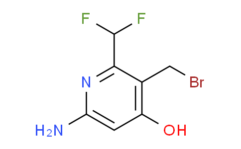AM14630 | 1806810-22-9 | 6-Amino-3-(bromomethyl)-2-(difluoromethyl)-4-hydroxypyridine