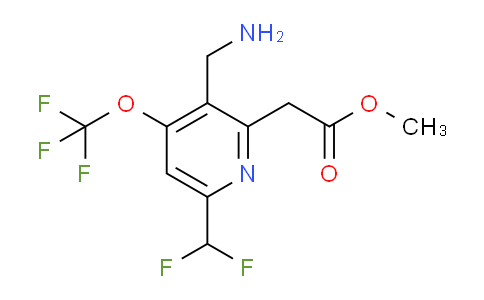 AM146301 | 1806759-92-1 | Methyl 3-(aminomethyl)-6-(difluoromethyl)-4-(trifluoromethoxy)pyridine-2-acetate