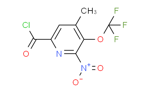 AM146304 | 1805205-30-4 | 4-Methyl-2-nitro-3-(trifluoromethoxy)pyridine-6-carbonyl chloride