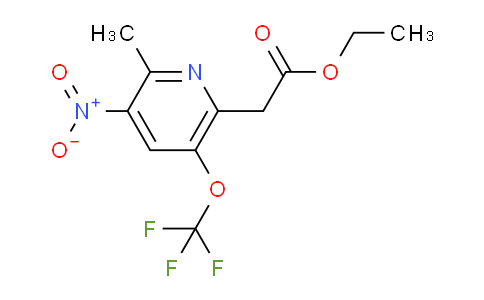 AM146306 | 1804675-15-7 | Ethyl 2-methyl-3-nitro-5-(trifluoromethoxy)pyridine-6-acetate