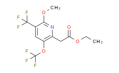 AM146312 | 1806262-87-2 | Ethyl 2-methoxy-5-(trifluoromethoxy)-3-(trifluoromethyl)pyridine-6-acetate