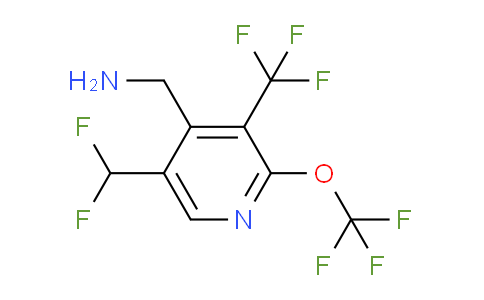 AM146318 | 1805083-86-6 | 4-(Aminomethyl)-5-(difluoromethyl)-2-(trifluoromethoxy)-3-(trifluoromethyl)pyridine