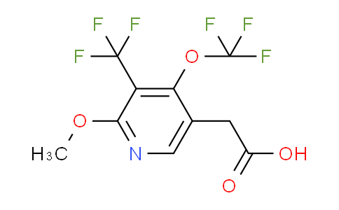 AM146319 | 1804483-81-5 | 2-Methoxy-4-(trifluoromethoxy)-3-(trifluoromethyl)pyridine-5-acetic acid