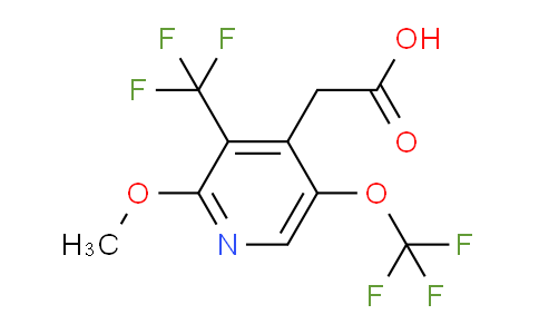 AM146323 | 1804947-57-6 | 2-Methoxy-5-(trifluoromethoxy)-3-(trifluoromethyl)pyridine-4-acetic acid