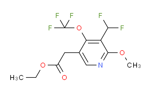 AM146324 | 1805011-30-6 | Ethyl 3-(difluoromethyl)-2-methoxy-4-(trifluoromethoxy)pyridine-5-acetate