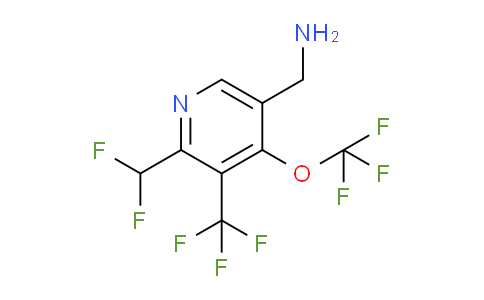 AM146325 | 1806776-66-8 | 5-(Aminomethyl)-2-(difluoromethyl)-4-(trifluoromethoxy)-3-(trifluoromethyl)pyridine