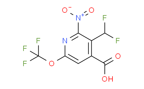 AM146328 | 1806049-39-7 | 3-(Difluoromethyl)-2-nitro-6-(trifluoromethoxy)pyridine-4-carboxylic acid