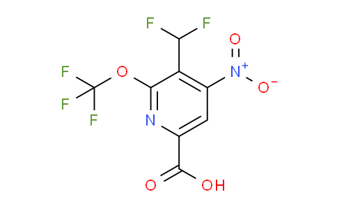 AM146330 | 1806049-46-6 | 3-(Difluoromethyl)-4-nitro-2-(trifluoromethoxy)pyridine-6-carboxylic acid