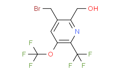 AM146331 | 1805033-46-8 | 3-(Bromomethyl)-5-(trifluoromethoxy)-6-(trifluoromethyl)pyridine-2-methanol