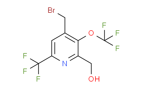 AM146339 | 1804671-42-8 | 4-(Bromomethyl)-3-(trifluoromethoxy)-6-(trifluoromethyl)pyridine-2-methanol