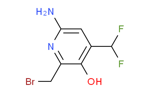 AM14635 | 1804512-20-6 | 6-Amino-2-(bromomethyl)-4-(difluoromethyl)-3-hydroxypyridine