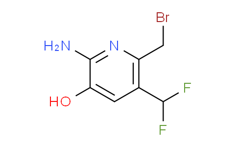 AM14636 | 1805335-84-5 | 2-Amino-6-(bromomethyl)-5-(difluoromethyl)-3-hydroxypyridine