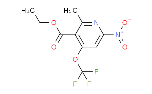Ethyl 2-methyl-6-nitro-4-(trifluoromethoxy)pyridine-3-carboxylate