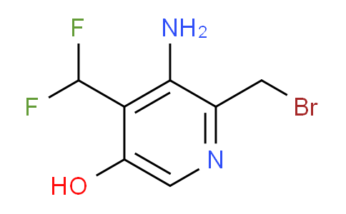 AM14638 | 1805139-35-8 | 3-Amino-2-(bromomethyl)-4-(difluoromethyl)-5-hydroxypyridine