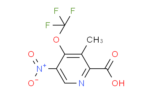 AM146394 | 1804892-02-1 | 3-Methyl-5-nitro-4-(trifluoromethoxy)pyridine-2-carboxylic acid