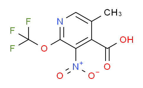 5-Methyl-3-nitro-2-(trifluoromethoxy)pyridine-4-carboxylic acid