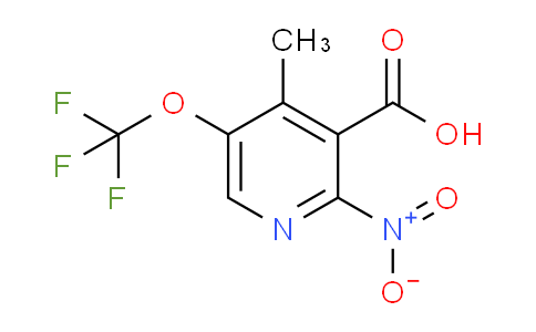 4-Methyl-2-nitro-5-(trifluoromethoxy)pyridine-3-carboxylic acid