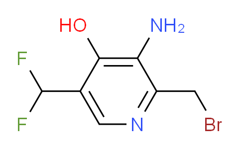 AM14640 | 1805139-45-0 | 3-Amino-2-(bromomethyl)-5-(difluoromethyl)-4-hydroxypyridine