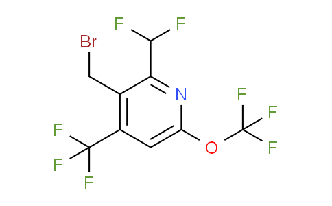 AM146406 | 1805294-26-1 | 3-(Bromomethyl)-2-(difluoromethyl)-6-(trifluoromethoxy)-4-(trifluoromethyl)pyridine