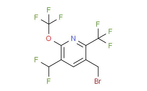 AM146413 | 1805108-29-5 | 3-(Bromomethyl)-5-(difluoromethyl)-6-(trifluoromethoxy)-2-(trifluoromethyl)pyridine