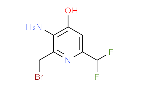 AM14642 | 1805335-91-4 | 3-Amino-2-(bromomethyl)-6-(difluoromethyl)-4-hydroxypyridine