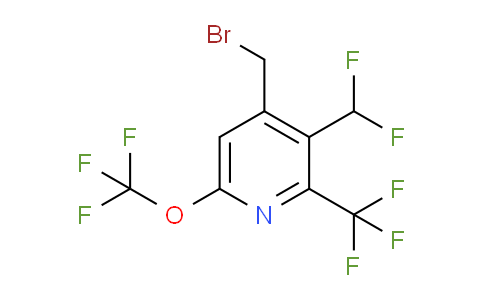 AM146422 | 1805231-53-1 | 4-(Bromomethyl)-3-(difluoromethyl)-6-(trifluoromethoxy)-2-(trifluoromethyl)pyridine