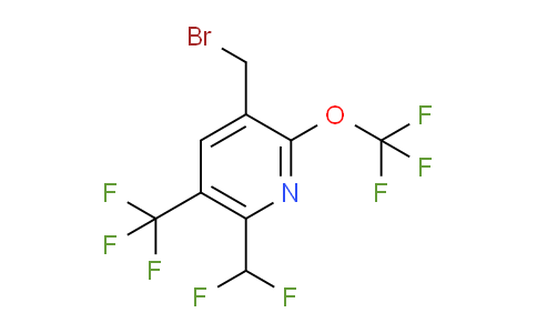AM146426 | 1805022-92-7 | 3-(Bromomethyl)-6-(difluoromethyl)-2-(trifluoromethoxy)-5-(trifluoromethyl)pyridine