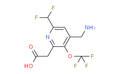 AM146446 | 1805028-45-8 | 4-(Aminomethyl)-6-(difluoromethyl)-3-(trifluoromethoxy)pyridine-2-acetic acid