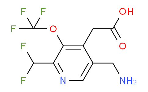 AM146449 | 1804860-65-8 | 5-(Aminomethyl)-2-(difluoromethyl)-3-(trifluoromethoxy)pyridine-4-acetic acid