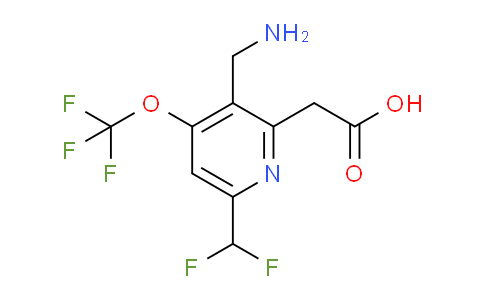 AM146451 | 1804436-60-9 | 3-(Aminomethyl)-6-(difluoromethyl)-4-(trifluoromethoxy)pyridine-2-acetic acid