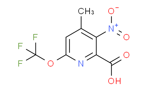 AM146453 | 1804483-39-3 | 4-Methyl-3-nitro-6-(trifluoromethoxy)pyridine-2-carboxylic acid
