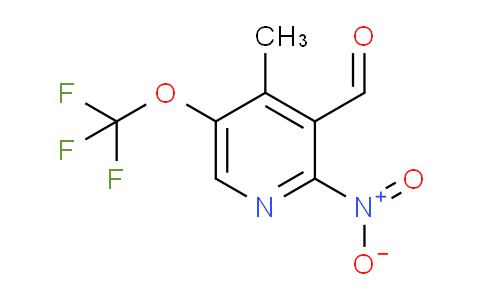 AM146468 | 1806758-89-3 | 4-Methyl-2-nitro-5-(trifluoromethoxy)pyridine-3-carboxaldehyde