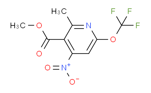Methyl 2-methyl-4-nitro-6-(trifluoromethoxy)pyridine-3-carboxylate