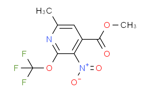 Methyl 6-methyl-3-nitro-2-(trifluoromethoxy)pyridine-4-carboxylate