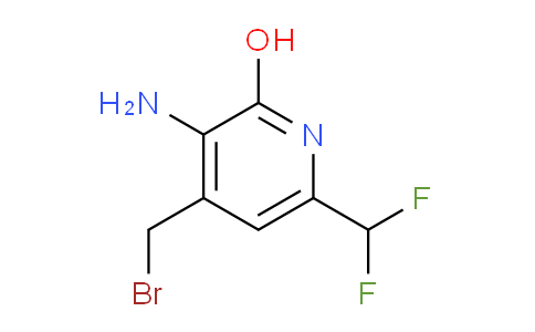 AM14648 | 1804512-34-2 | 3-Amino-4-(bromomethyl)-6-(difluoromethyl)-2-hydroxypyridine