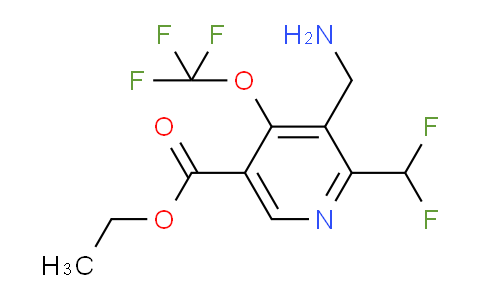 AM146489 | 1805227-82-0 | Ethyl 3-(aminomethyl)-2-(difluoromethyl)-4-(trifluoromethoxy)pyridine-5-carboxylate