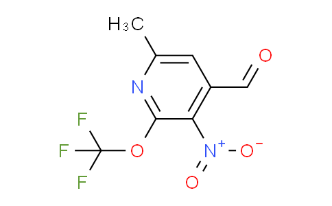 AM146504 | 1806752-73-7 | 6-Methyl-3-nitro-2-(trifluoromethoxy)pyridine-4-carboxaldehyde