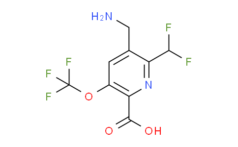 AM146522 | 1806780-46-0 | 3-(Aminomethyl)-2-(difluoromethyl)-5-(trifluoromethoxy)pyridine-6-carboxylic acid