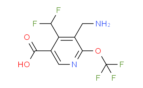 AM146526 | 1806188-99-7 | 3-(Aminomethyl)-4-(difluoromethyl)-2-(trifluoromethoxy)pyridine-5-carboxylic acid