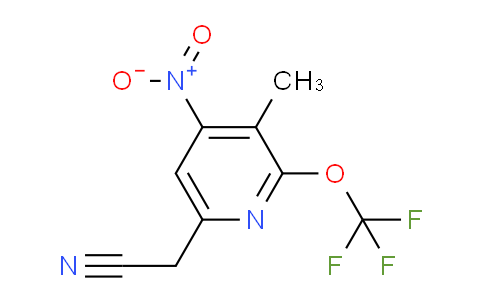 AM146527 | 1806757-96-9 | 3-Methyl-4-nitro-2-(trifluoromethoxy)pyridine-6-acetonitrile