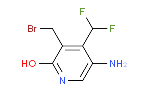 5-Amino-3-(bromomethyl)-4-(difluoromethyl)-2-hydroxypyridine