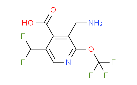 AM146539 | 1803995-42-7 | 3-(Aminomethyl)-5-(difluoromethyl)-2-(trifluoromethoxy)pyridine-4-carboxylic acid