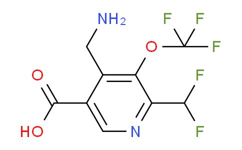 AM146541 | 1805156-82-4 | 4-(Aminomethyl)-2-(difluoromethyl)-3-(trifluoromethoxy)pyridine-5-carboxylic acid