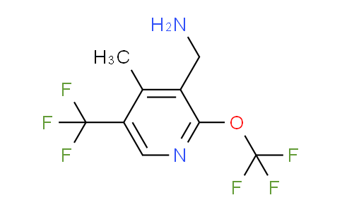 AM146550 | 1804676-01-4 | 3-(Aminomethyl)-4-methyl-2-(trifluoromethoxy)-5-(trifluoromethyl)pyridine