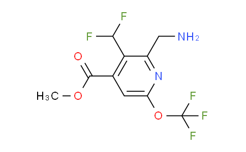 AM146558 | 1806067-89-9 | Methyl 2-(aminomethyl)-3-(difluoromethyl)-6-(trifluoromethoxy)pyridine-4-carboxylate