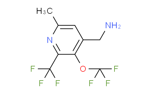 AM146559 | 1805298-57-0 | 4-(Aminomethyl)-6-methyl-3-(trifluoromethoxy)-2-(trifluoromethyl)pyridine