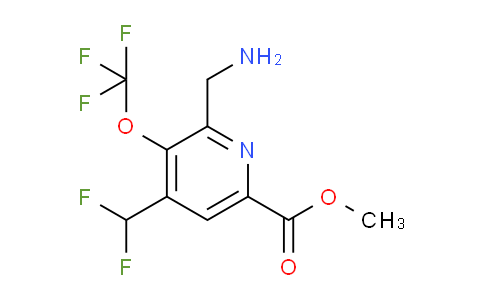 AM146564 | 1806189-21-8 | Methyl 2-(aminomethyl)-4-(difluoromethyl)-3-(trifluoromethoxy)pyridine-6-carboxylate